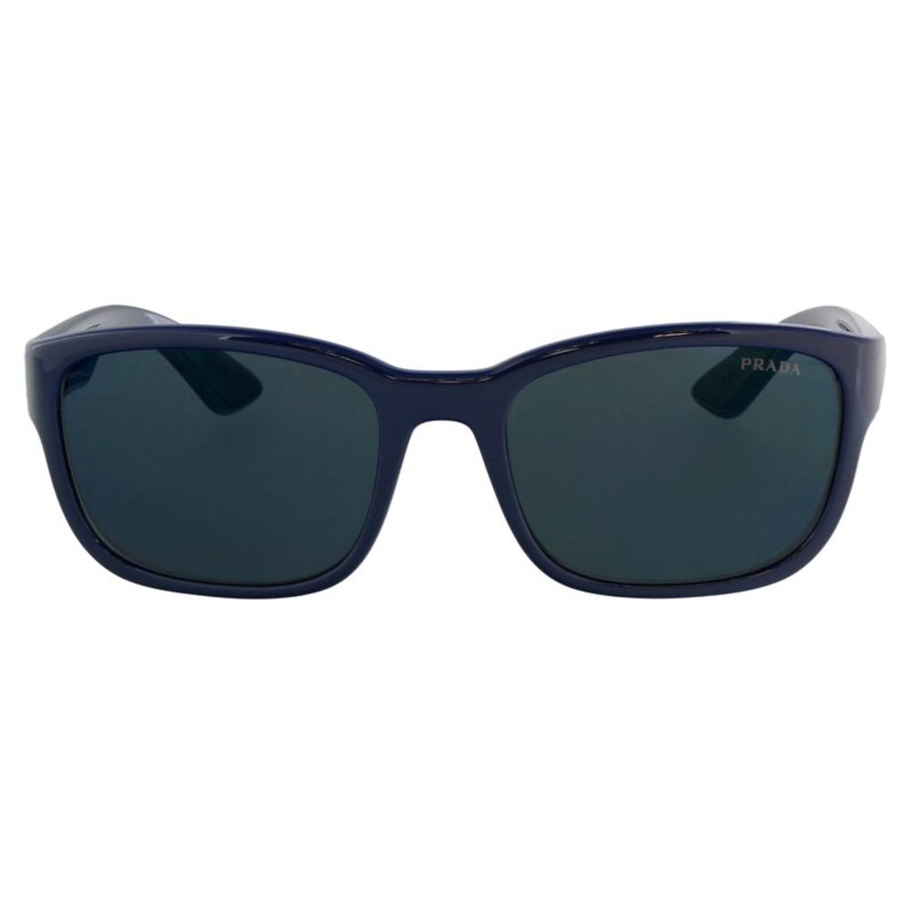 Prada Linea Rossa 0PS 05VS MAB387 Full Rim Blue Rectangular Sunglasses - Picture 2 of 5